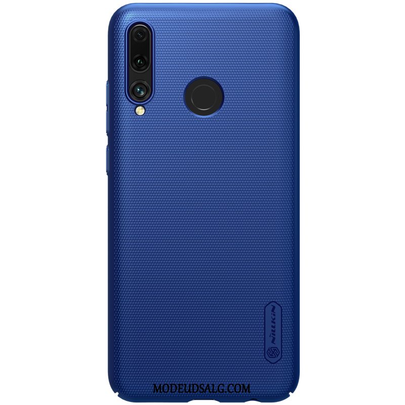 Huawei P Smart+ 2019 Etui / Cover Guld Hård Nubuck Anti-fald