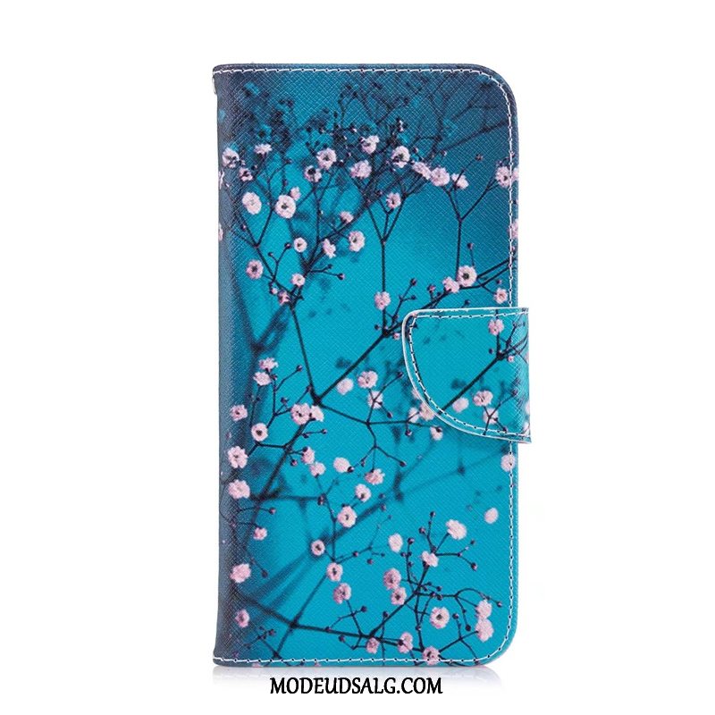 Huawei P Smart 2019 Etui Cover Hvid Lædertaske Beskyttelse Folio