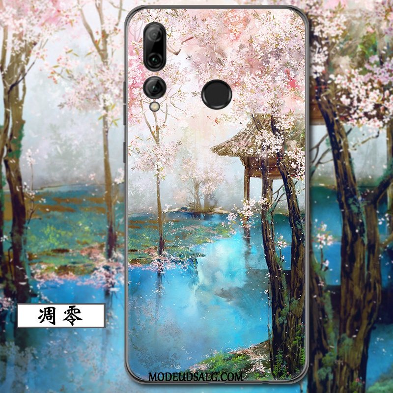 Huawei P Smart+ 2019 Etui / Cover Vintage Blød Silikone Anti-fald