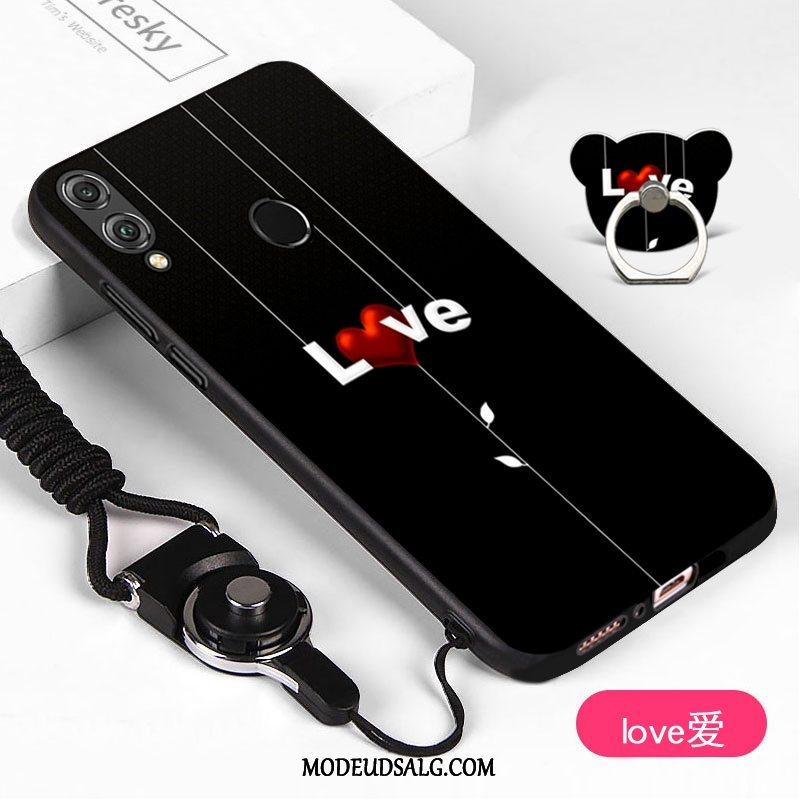 Huawei P Smart 2019 Etui Lilla Blød Cover Trend Net Red