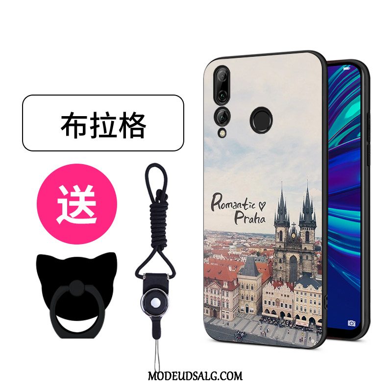 Huawei P Smart+ 2019 Etui Mode Blå Ny Anti-fald Net Red