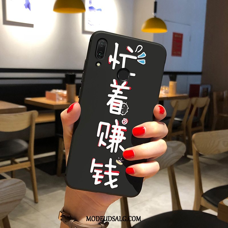 Huawei P Smart 2019 Etui Nubuck Anti-fald Beskyttelse Silikone Ny