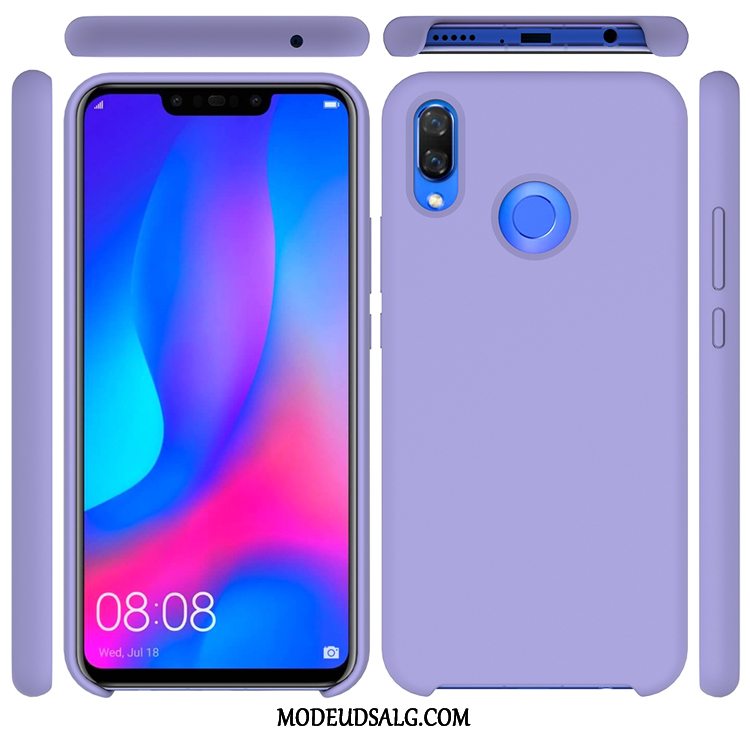 Huawei P Smart 2019 Etui Solid Farve Ungdom Silikone Cover Grøn