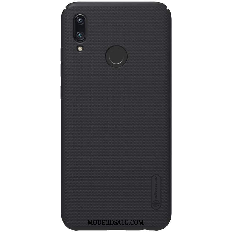 Huawei P Smart 2019 Etui Sort Cover Nubuck Anti-fald