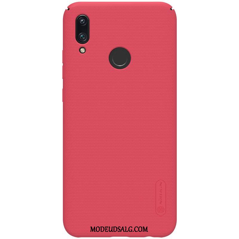 Huawei P Smart 2019 Etui Sort Cover Nubuck Anti-fald