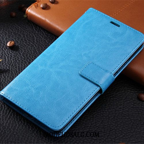 Huawei P Smart 2019 Etui Tegnebog Beskyttelse Hvid Lædertaske Cover