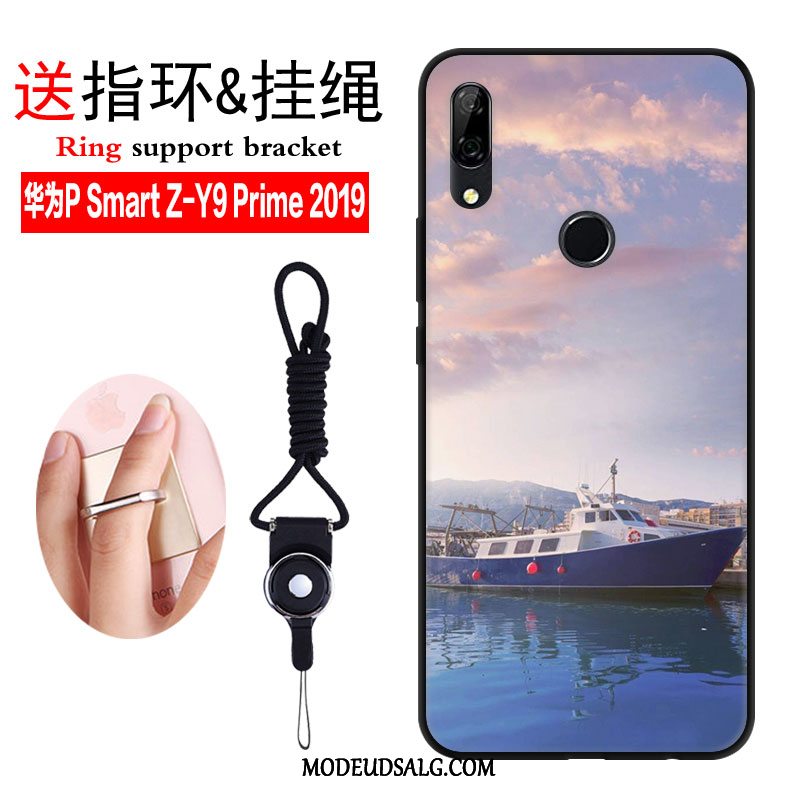 Huawei P Smart 2019 Etui Vind Cover Beskyttelse Simple Anti-fald