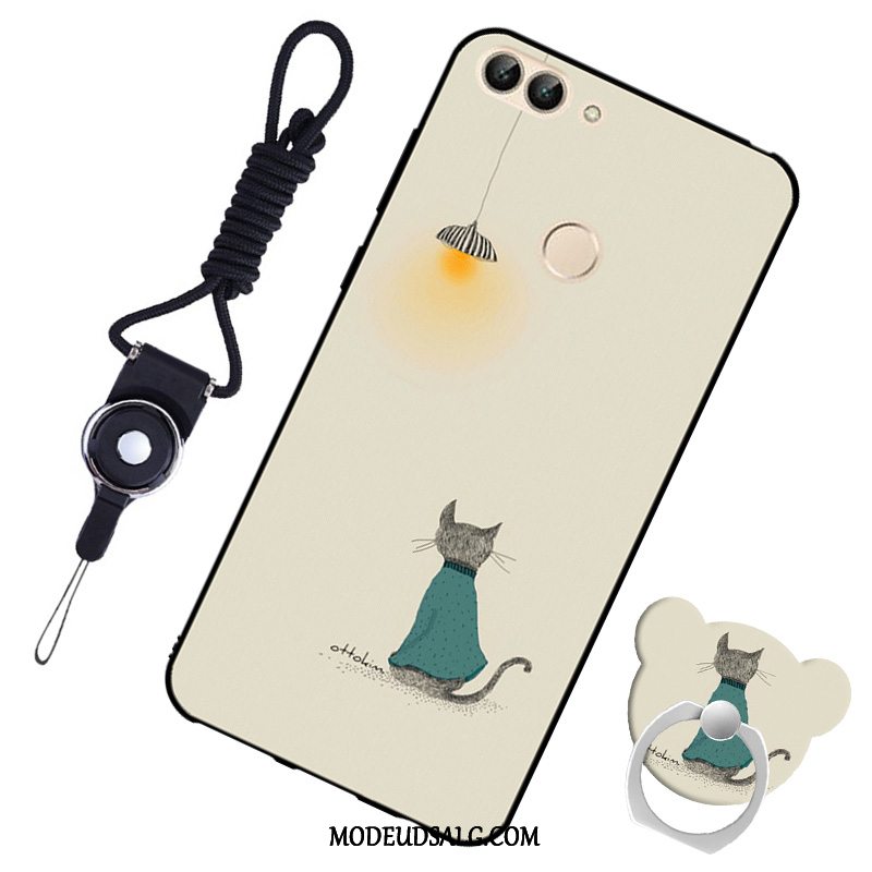 Huawei P Smart Etui Beskyttelse Cover Kreativ Blød Sort