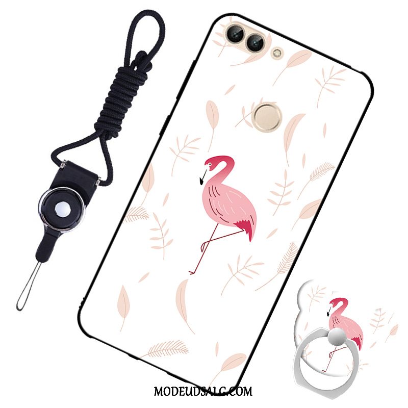 Huawei P Smart Etui Beskyttelse Cover Kreativ Blød Sort