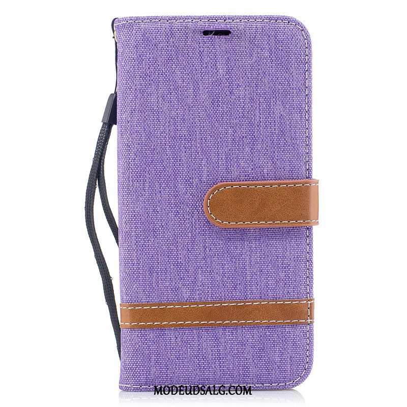 Huawei P Smart Etui / Cover Denim Tegnebog Beskyttelse Kort