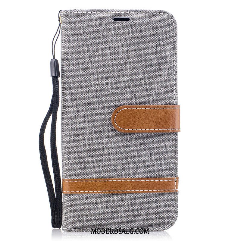 Huawei P Smart Etui / Cover Denim Tegnebog Beskyttelse Kort