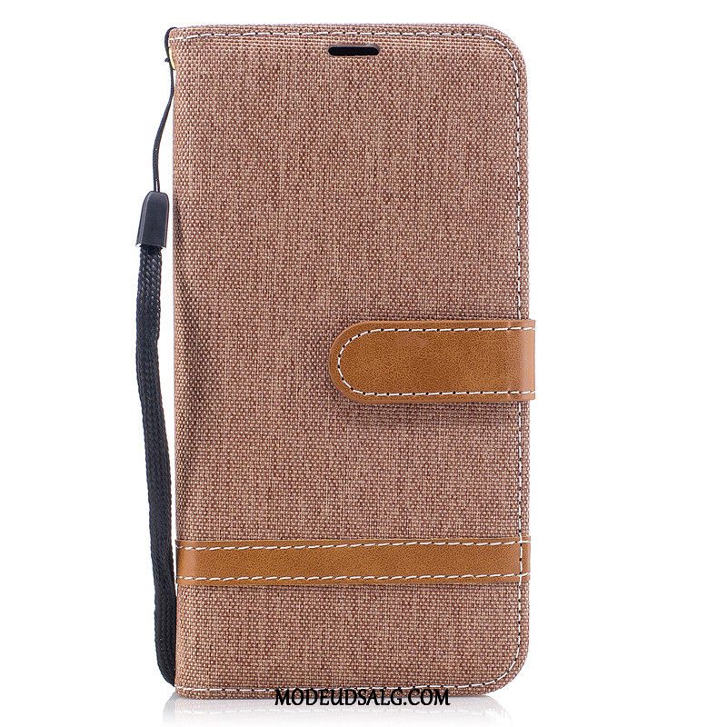 Huawei P Smart Etui / Cover Denim Tegnebog Beskyttelse Kort