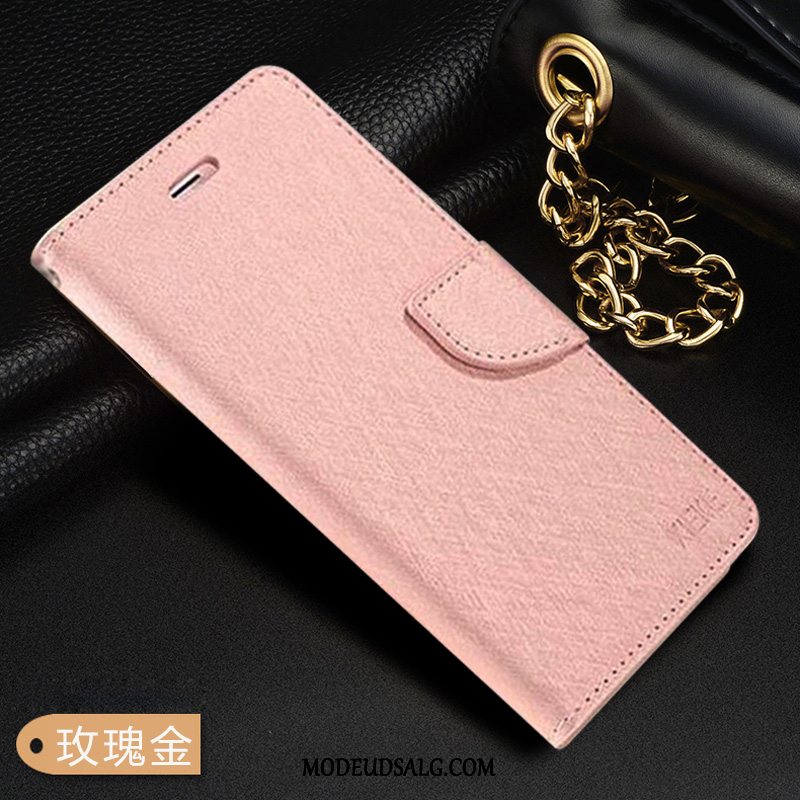 Huawei P Smart+ Etui / Cover Korttaske Fold Rød Magnetisk Spænde Folio