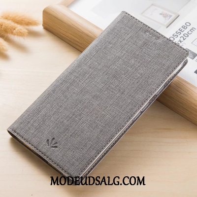 Huawei P Smart+ Etui Folio Lædertaske Cover Klud Mønster