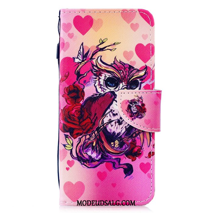 Huawei P Smart+ Etui Folio Malet Cover Cartoon Ungdom