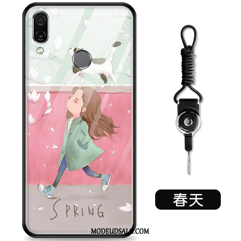 Huawei P Smart+ Etui Hærdning Hård Smuk Beskyttelse Cover