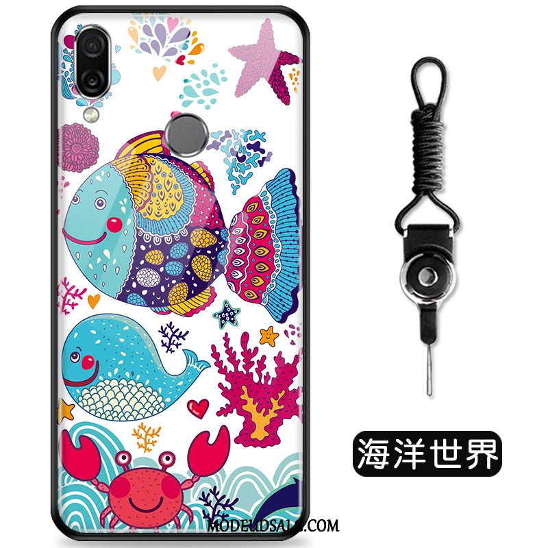 Huawei P Smart+ Etui Hærdning Hård Smuk Beskyttelse Cover