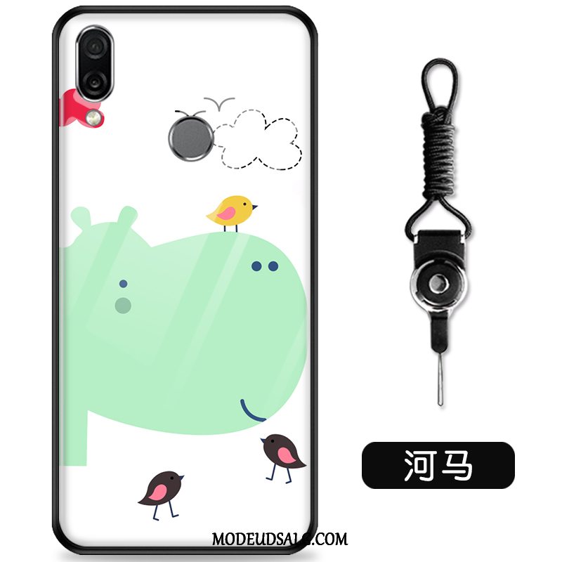 Huawei P Smart+ Etui Hærdning Hård Smuk Beskyttelse Cover