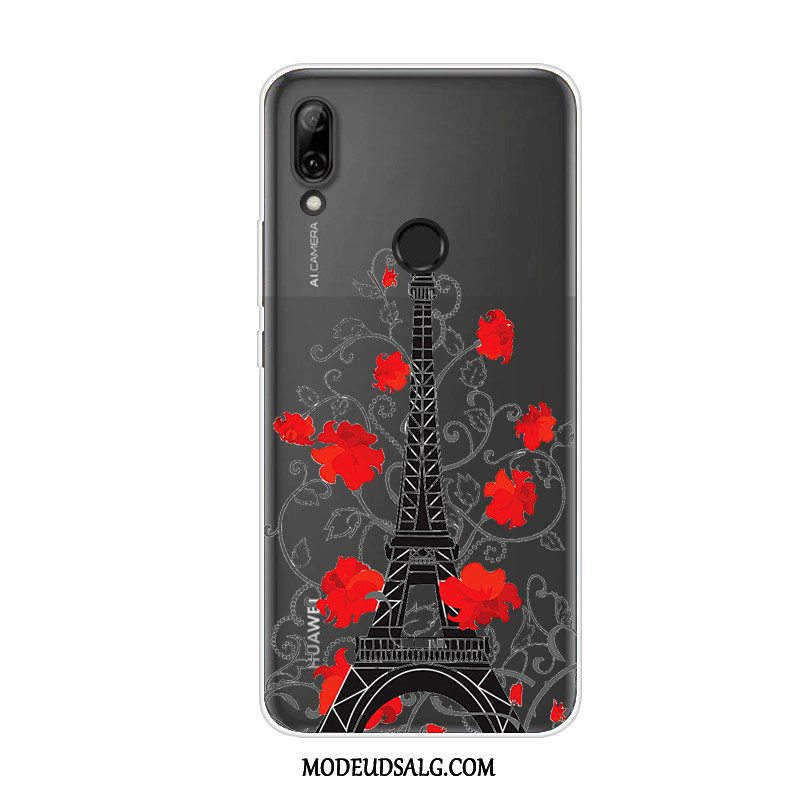 Huawei P Smart+ Etui Silikone Cover Alt Inklusive Blå Trend