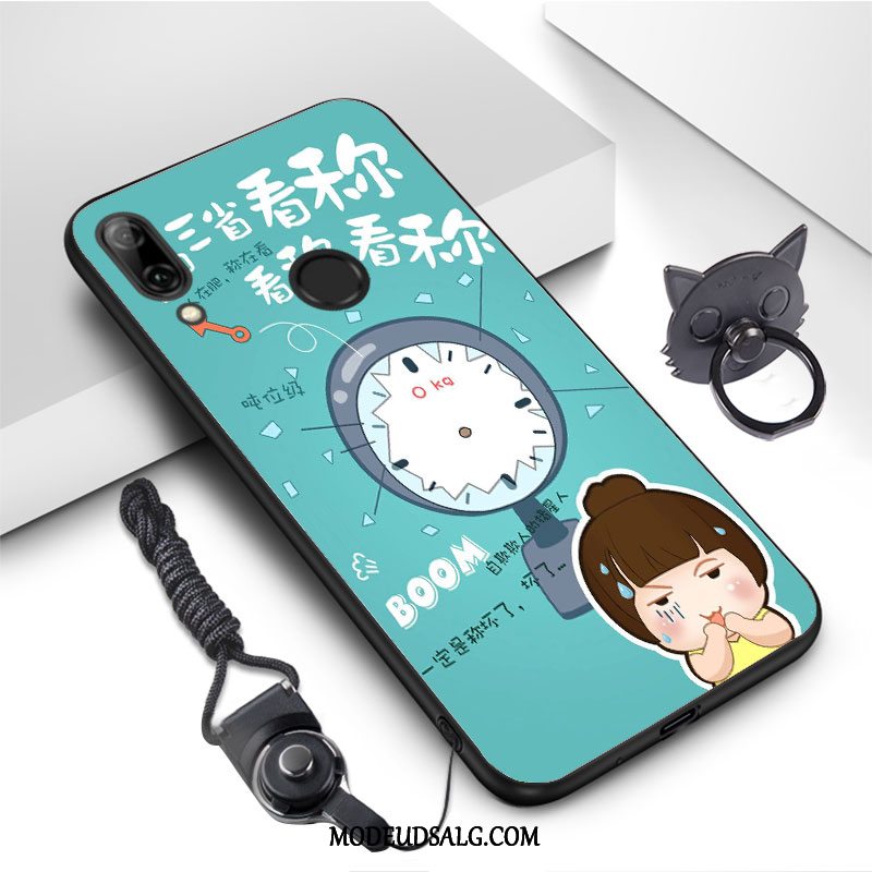 Huawei P Smart Z Etui Af Personlighed Cover Lyserød Beskyttelse Cartoon