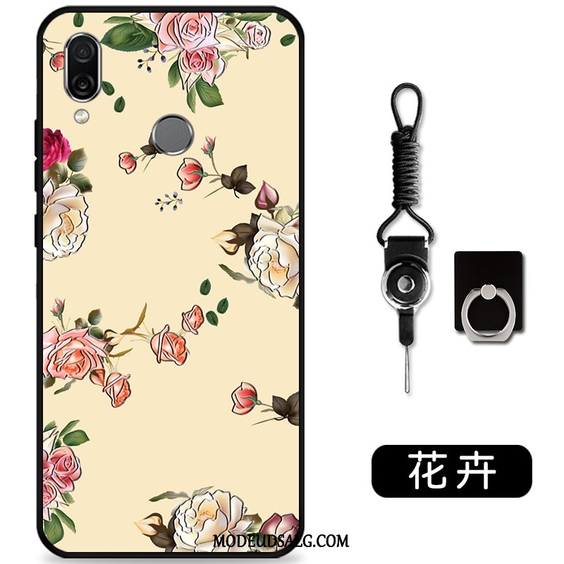 Huawei P Smart Z Etui Cartoon Sort Cover Smuk Nubuck