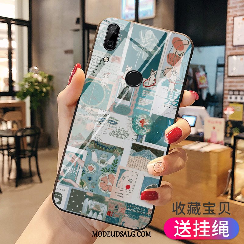 Huawei P Smart Z Etui / Cover Beskyttelse Silikone Glas Af Personlighed Blød