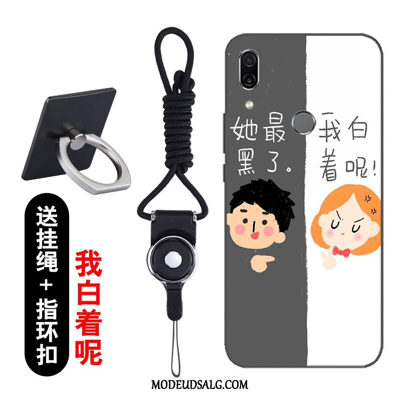 Huawei P Smart Z Etui / Cover Blød Anti-fald Cartoon Rød