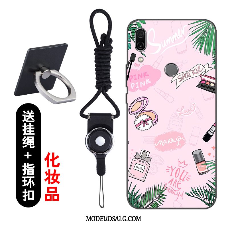 Huawei P Smart Z Etui / Cover Blød Anti-fald Cartoon Rød