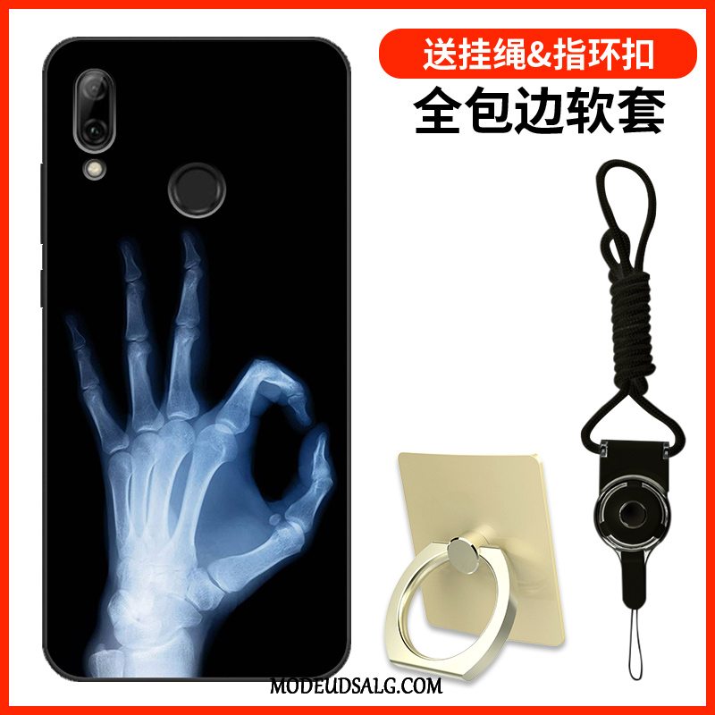 Huawei P Smart Z Etui / Cover Kreativ Blød Mørkeblå Silikone Af Personlighed