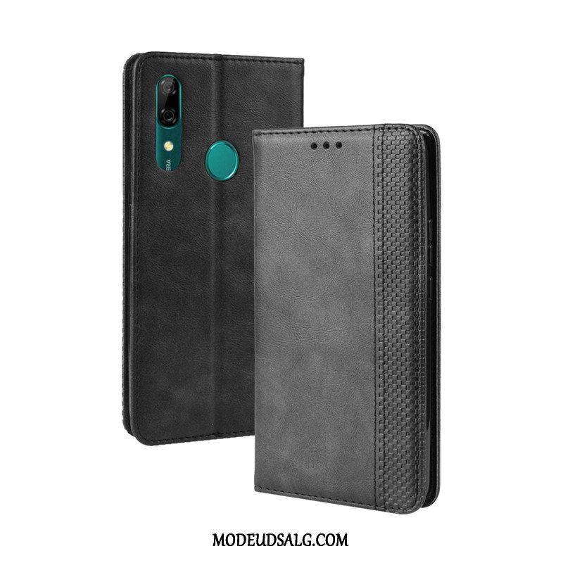 Huawei P Smart Z Etui Folio Magnetisk Lædertaske Beskyttelse Cover