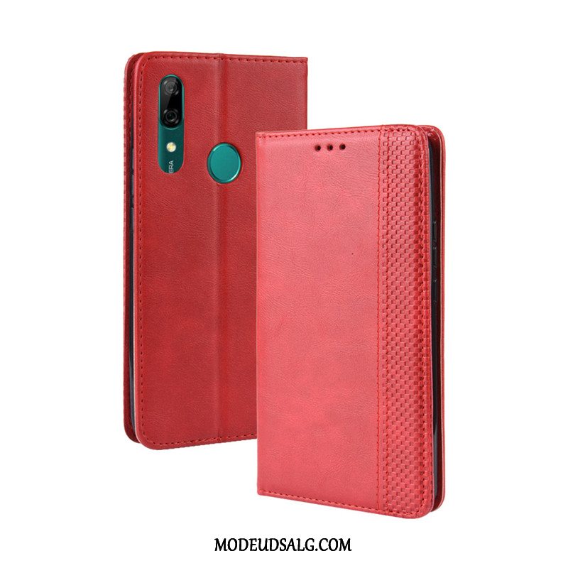 Huawei P Smart Z Etui Folio Magnetisk Lædertaske Beskyttelse Cover