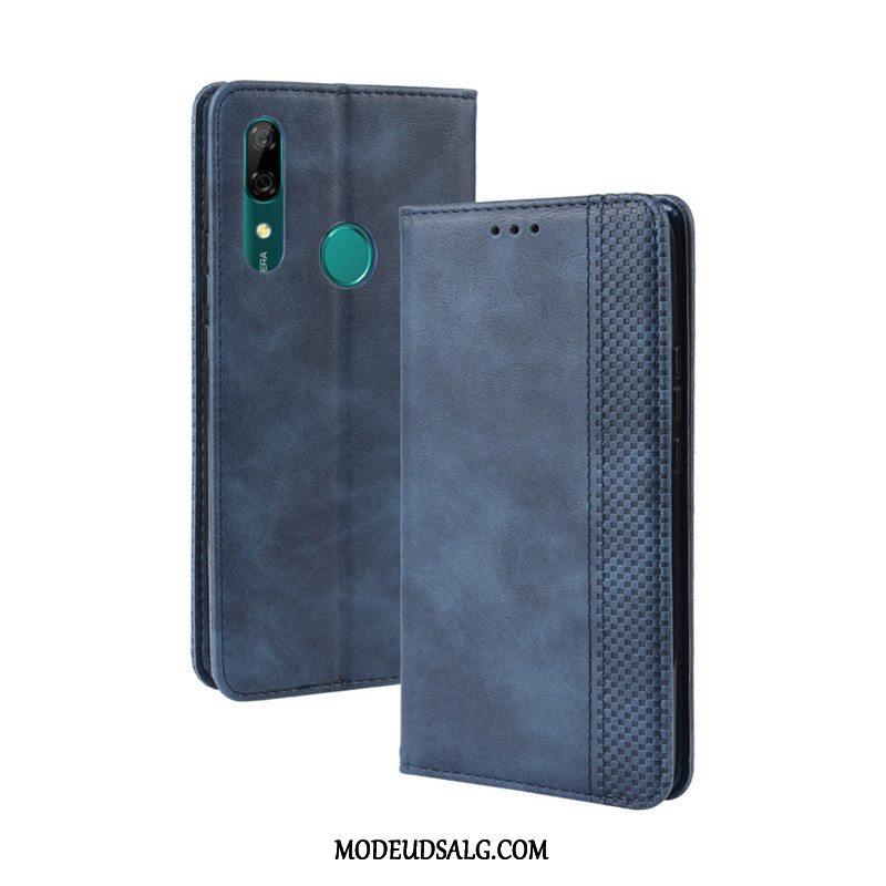 Huawei P Smart Z Etui Folio Magnetisk Lædertaske Beskyttelse Cover