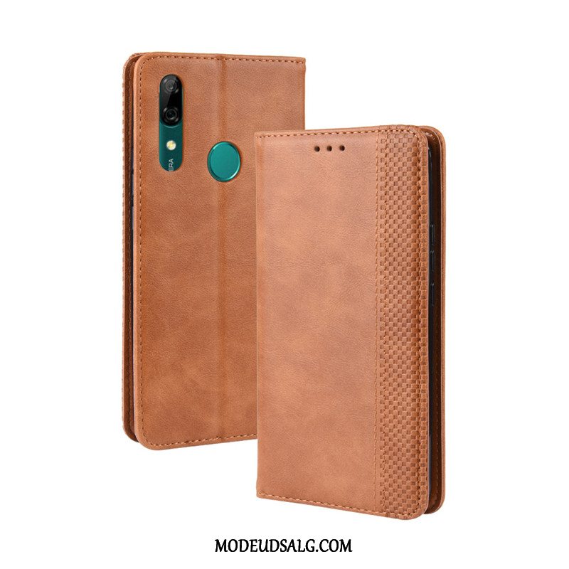 Huawei P Smart Z Etui Folio Magnetisk Lædertaske Beskyttelse Cover