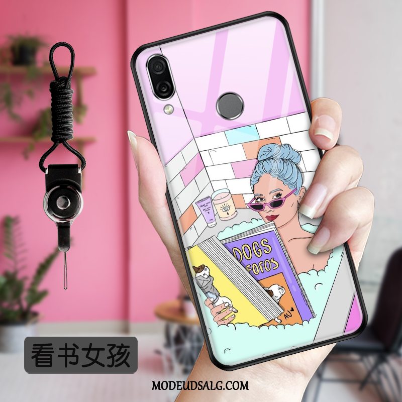 Huawei P Smart Z Etui Lilla Europa Beskyttelse Spejl Cover