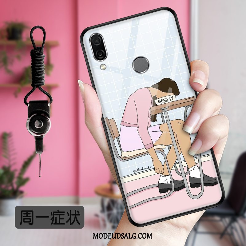 Huawei P Smart Z Etui Lilla Europa Beskyttelse Spejl Cover