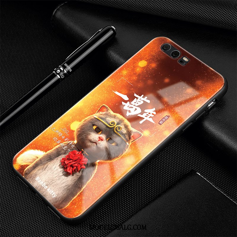 Huawei P10 Plus Etui Glas Cartoon Elskeren Ny Trendy