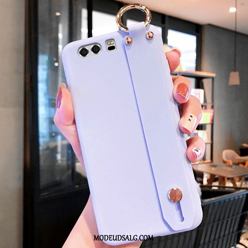 Huawei P10 Plus Etui Gul Af Personlighed Nubuck Silikone Cover