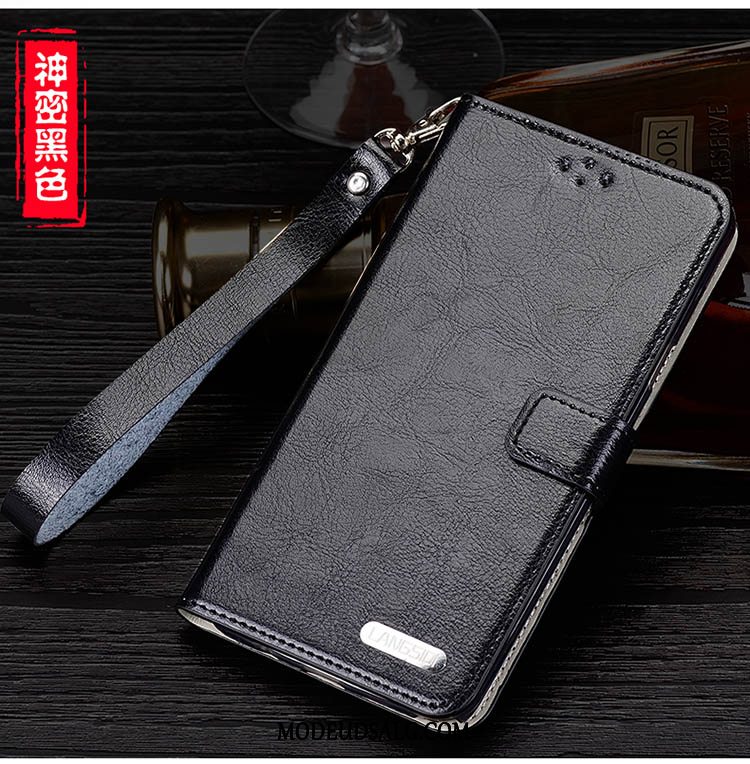 Huawei P10 Plus Etui Luksus Cover High End Clamshell Ægte Læder