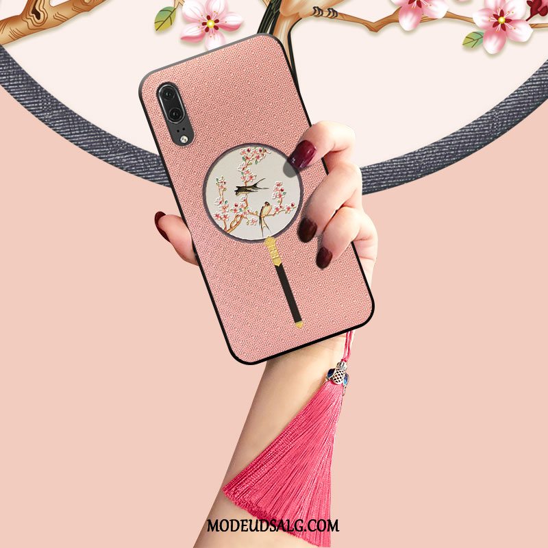 Huawei P20 Etui / Cover Af Personlighed Tassel Vind Gul Original