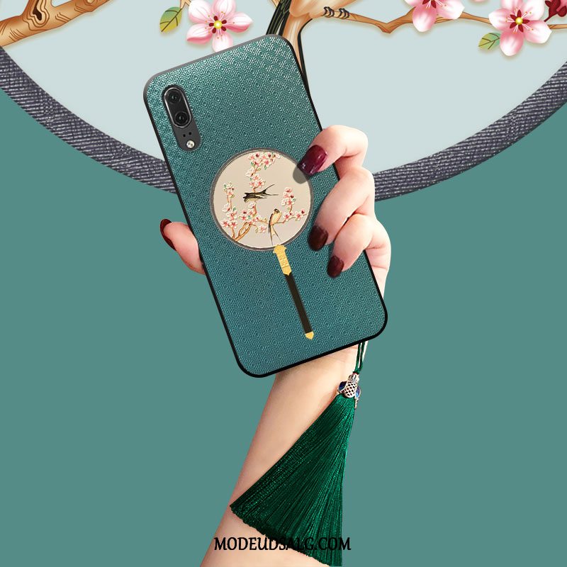 Huawei P20 Etui / Cover Af Personlighed Tassel Vind Gul Original