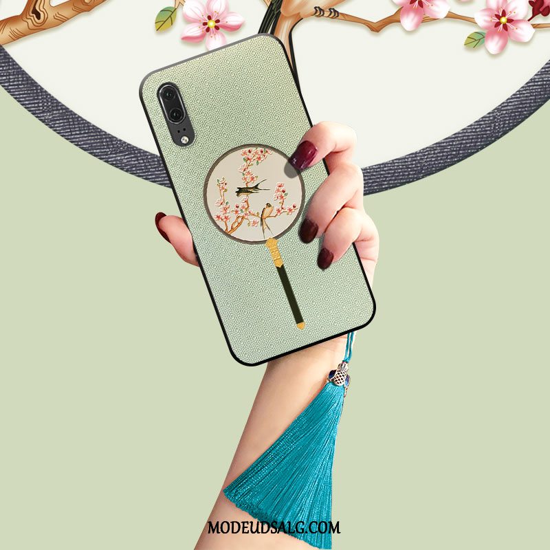 Huawei P20 Etui / Cover Af Personlighed Tassel Vind Gul Original