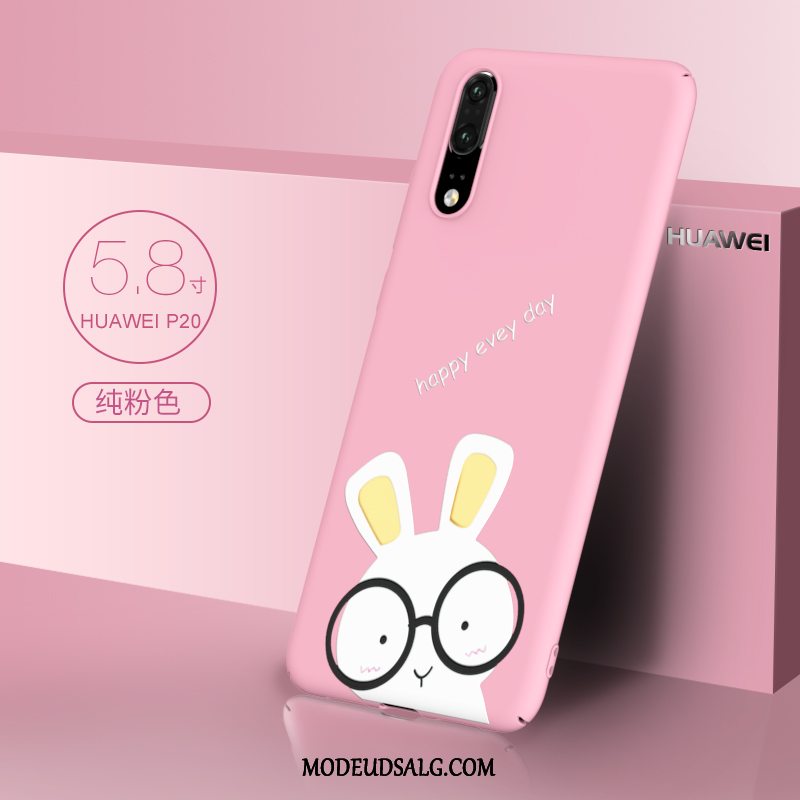 Huawei P20 Etui / Cover Beskyttelse Grøn Nubuck Tynd