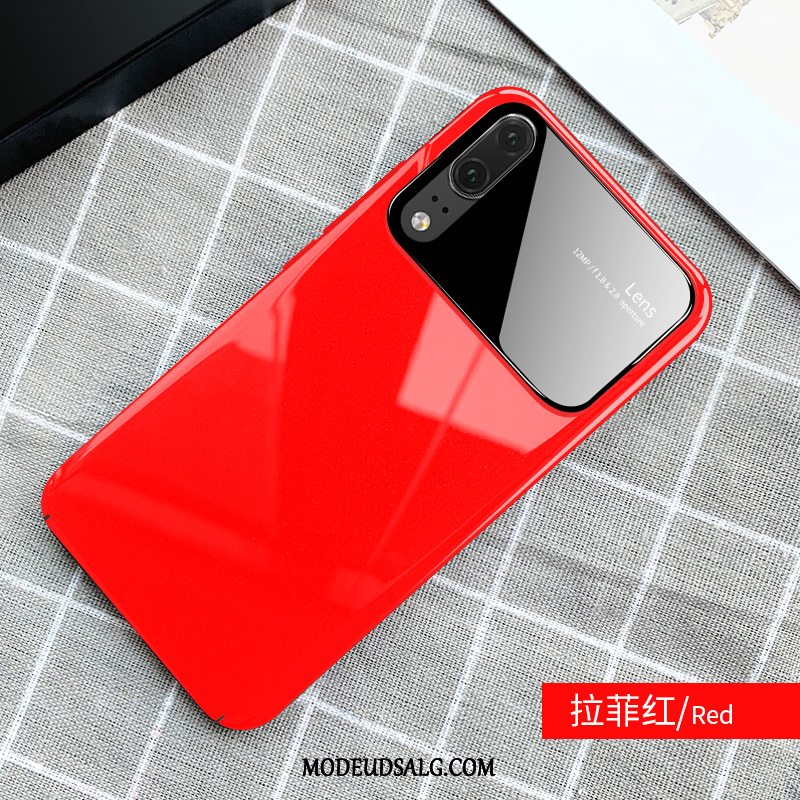 Huawei P20 Etui / Cover Elskeren Hård Trendy Spejl Net Red