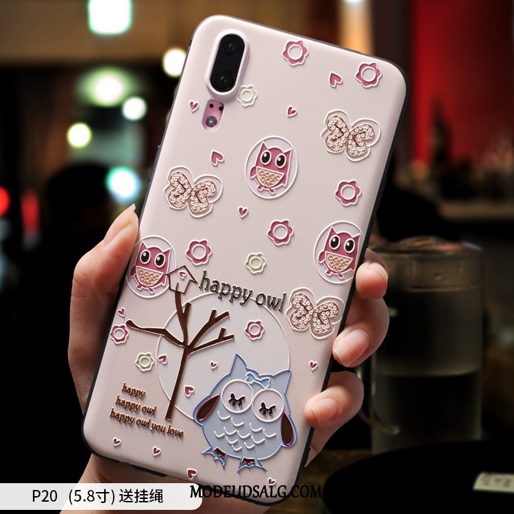 Huawei P20 Etui / Cover Hængende Ornamenter Af Personlighed Trendy Beskyttelse Tynd