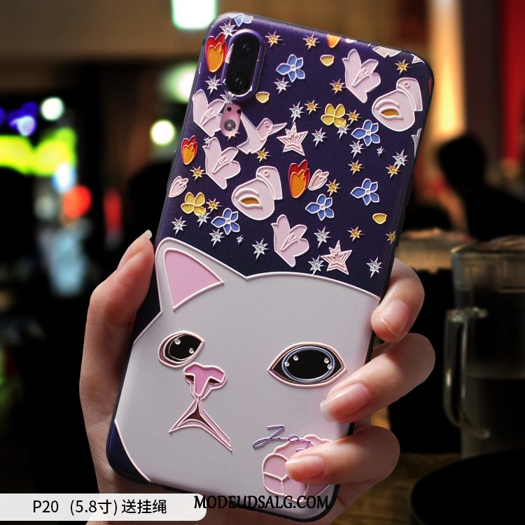 Huawei P20 Etui / Cover Hængende Ornamenter Af Personlighed Trendy Beskyttelse Tynd