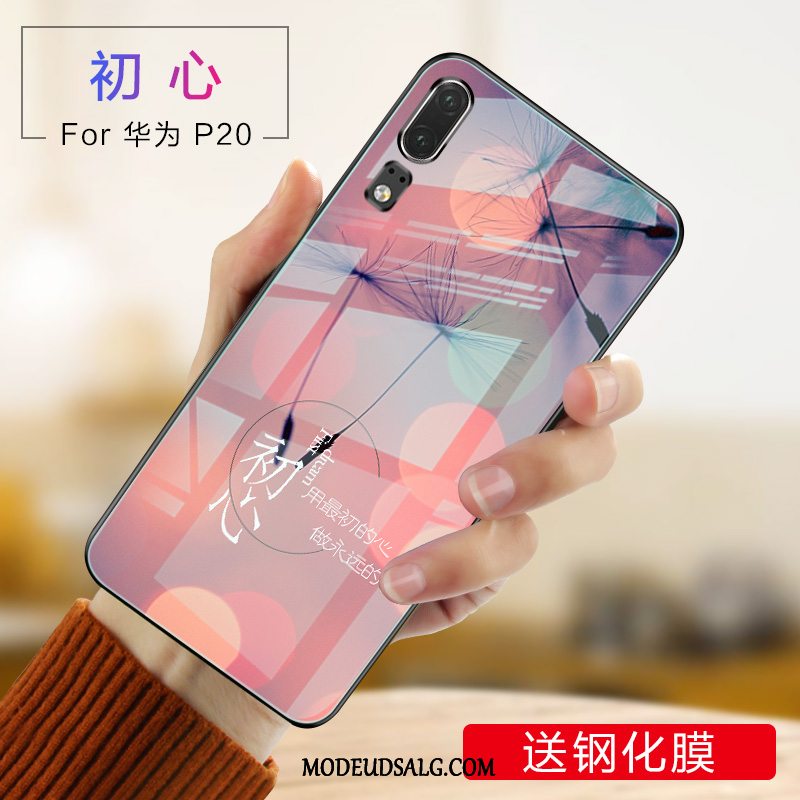 Huawei P20 Etui Net Red Beskyttelse Af Personlighed Trendy Cover