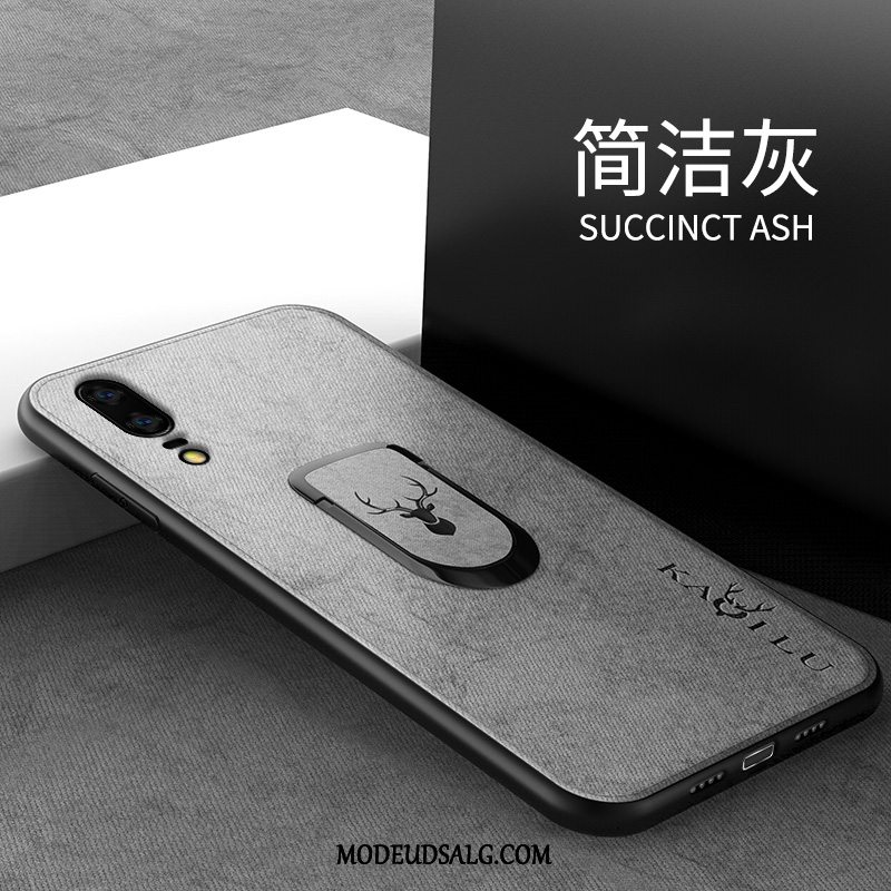 Huawei P20 Etui Silikone Anti-fald Cover Rød Trend