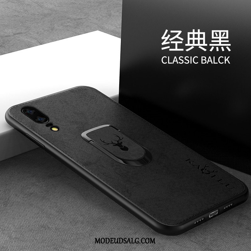 Huawei P20 Etui Silikone Anti-fald Cover Rød Trend