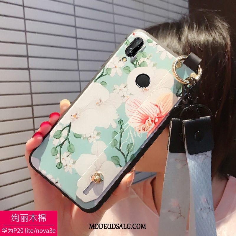 Huawei P20 Lite Etui Beskyttelse Anti-fald Ungdom Cover Blød