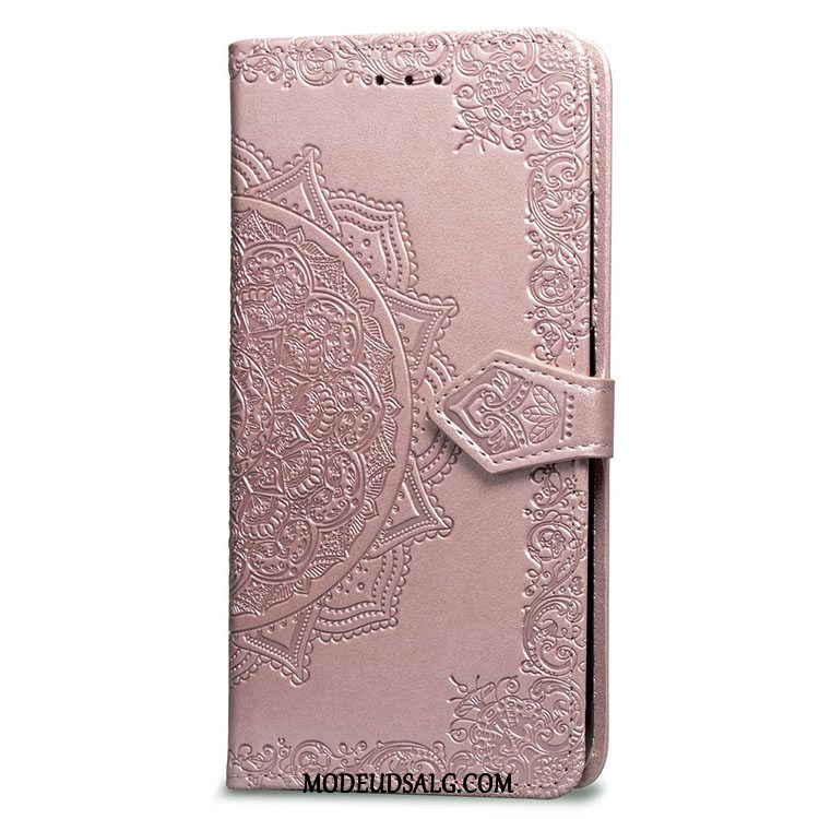 Huawei P20 Lite Etui / Cover Blå Folio Anti-fald Beskyttelse Alt Inklusive